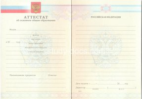 Аттестат за 9 класс 2007-2010 в Кургане